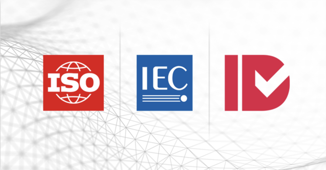 ISO, IEC, and SheerID Logos